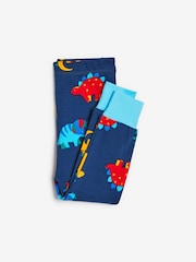 Blue/Red/Green Stripe Dino 3 Pack Snuggle Pyjamas (9mths-8yrs) - Image 8 of 14
