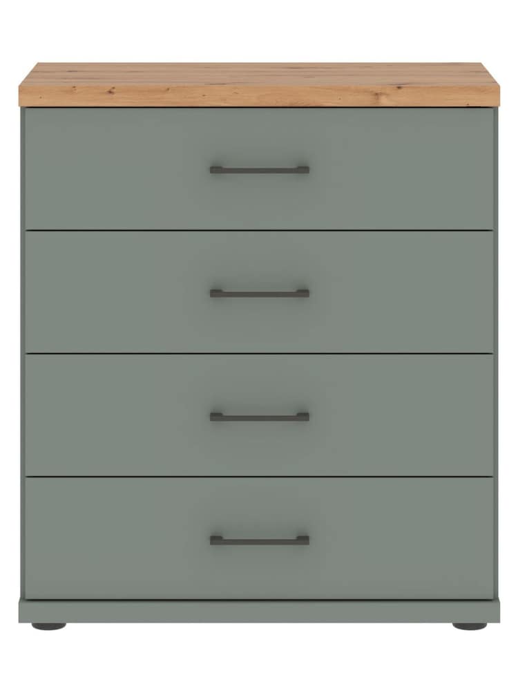 Wiemann Sage Green Truro Large 4 Drawer Chest - Image 1 of 2