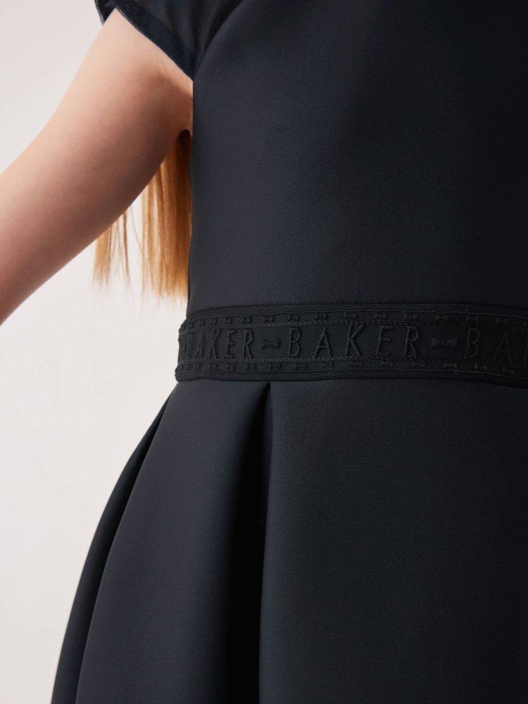 فستان سكوبا شبكي من Baker By Ted Baker - Image 6 of 11