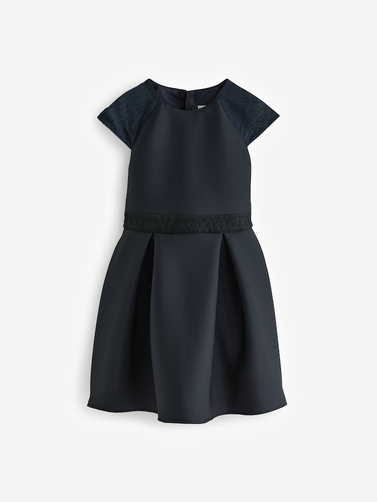 فستان سكوبا شبكي من Baker By Ted Baker - Image 8 of 11