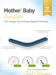 Mother&Baby Anti Allergy Foam Moses Basket Large Mattress - Image 3 of 6