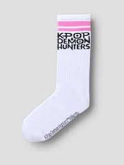 Name It White K-Pop Demon Hunters Socks 3 Pack - Image 3 of 3