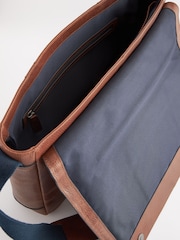 Brown Messenger Bag - Image 7 of 9