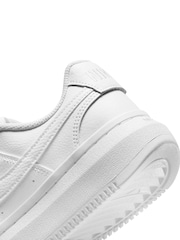 Nike White Court Vision Alta Platform Trainers - Image 3 of 8