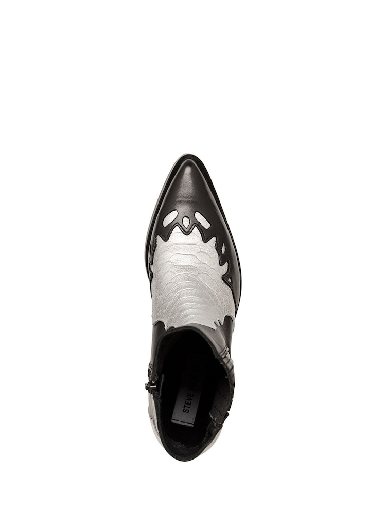 Steve Madden Selena Western Ankle Black Boots - Image 5 of 5