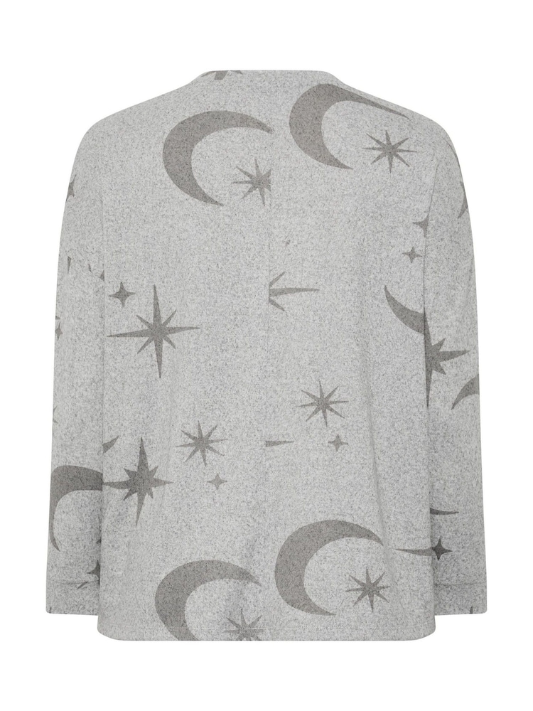 Yours Curve Grey Celestial Jumper - Image 7 of 7