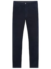 Tommy Hilfiger Blue Denton Corduroy Chino Trousers - Image 2 of 4