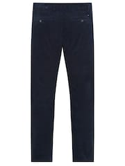 Tommy Hilfiger Blue Denton Corduroy Chino Trousers - Image 3 of 4