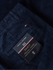 Tommy Hilfiger Blue Denton Corduroy Chino Trousers - Image 4 of 4