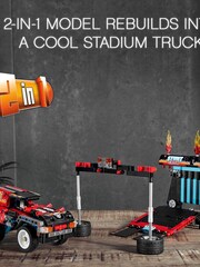 LEGO Technic Stunt Show Truck & Bike Toys Set 42106 - Image 6 of 8