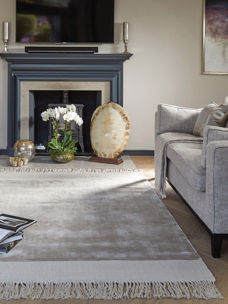 Rug Guru Grey Karma Rug - Image 1 of 4