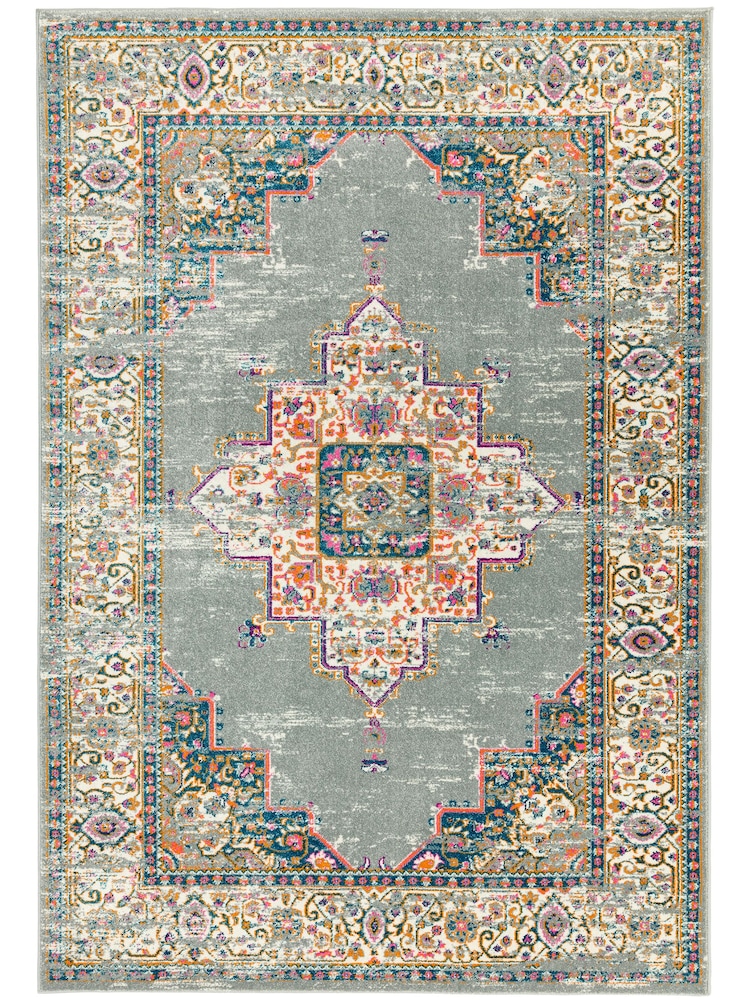 Asiatic Rugs Grey Colt Medallion Rug - Image 2 of 4