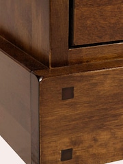 Laura Ashley Dark Chestnut Garrat 2+3 Drawer Chest - Image 6 of 6
