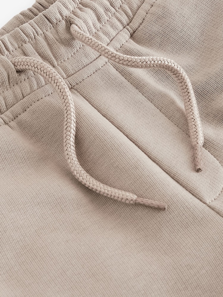 Grey Cement 1 Pack Basic Jersey Shorts (3-16yrs) - Image 3 of 3
