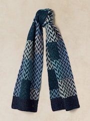 White Stuff Stitch Detail Scarf - Larawan 1 ng 3