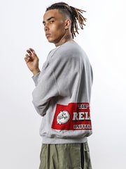 Religion Natural Relaxed Fit Soft Brushed Back Sweatshirt - Image 3 of 5