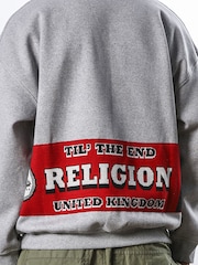 Religion Natural Relaxed Fit Soft Brushed Back Sweatshirt - Image 5 of 5