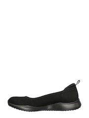 Skechers Black Microburst 2.0 Be Iconic Wide Fit Womens Trainers - Image 3 of 6