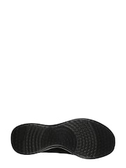 Skechers Black Microburst 2.0 Be Iconic Wide Fit Womens Trainers - Image 4 of 6