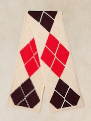 White Stuff Argyle Scarf - صورة 2 من 3
