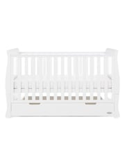 Obaby White Stamford Classic Nursery Furniture Set 3 Piece - Image 4 of 12