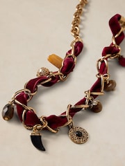 White Stuff Reece Ribbon Charm Necklace - صورة 2 من 2