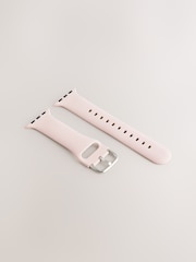 Pink Silicone Watch Strap - Image 5 of 8