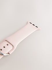 Pink Silicone Watch Strap - Image 7 of 8
