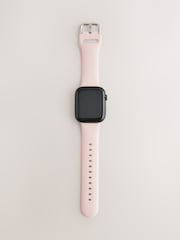 Pink Silicone Watch Strap - Image 8 of 8