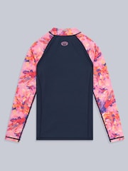Animal Pink Kids Carly Rash Vest - Image 3 of 3
