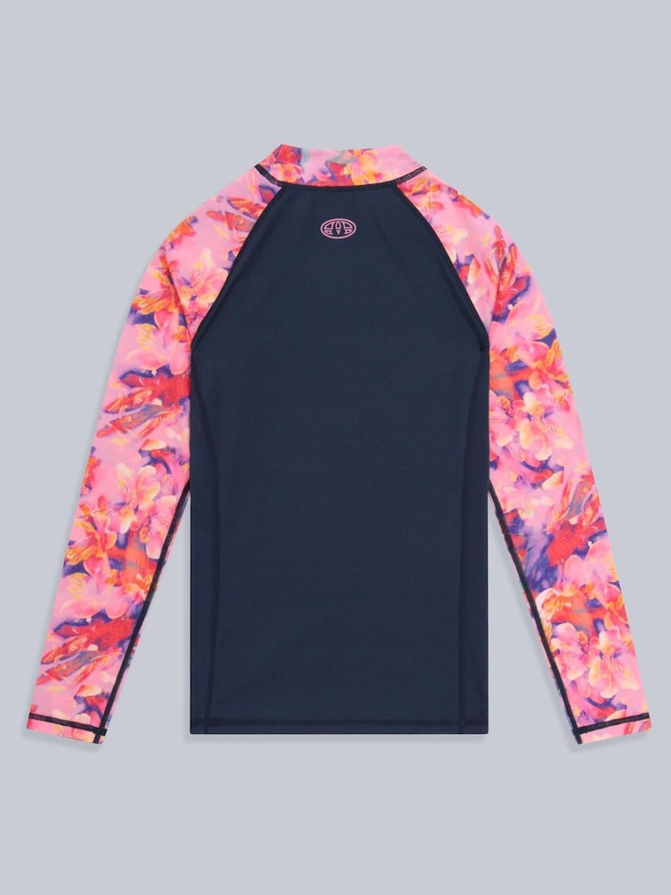 Animal Pink Kids Carly Rash Vest - Image 3 of 3