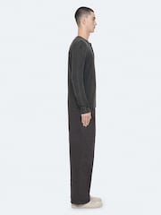 AllSaints Black Haydon Slim Chino Trousers - Image 5 of 8