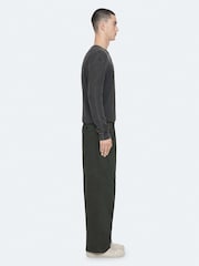 Πράσινο - AllSaints Aston Wide Chino Trousers - Εικόνα 5 από 8