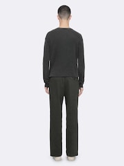 Πράσινο - AllSaints Aston Wide Chino Trousers - Εικόνα 6 από 8