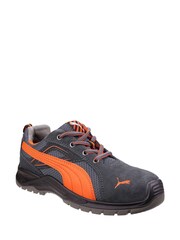 Puma® Safety Orange Omni Flash Low Lace-Up Trainers - Image 3 of 6