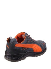 Puma® Safety Orange Omni Flash Low Lace-Up Trainers - Image 4 of 6