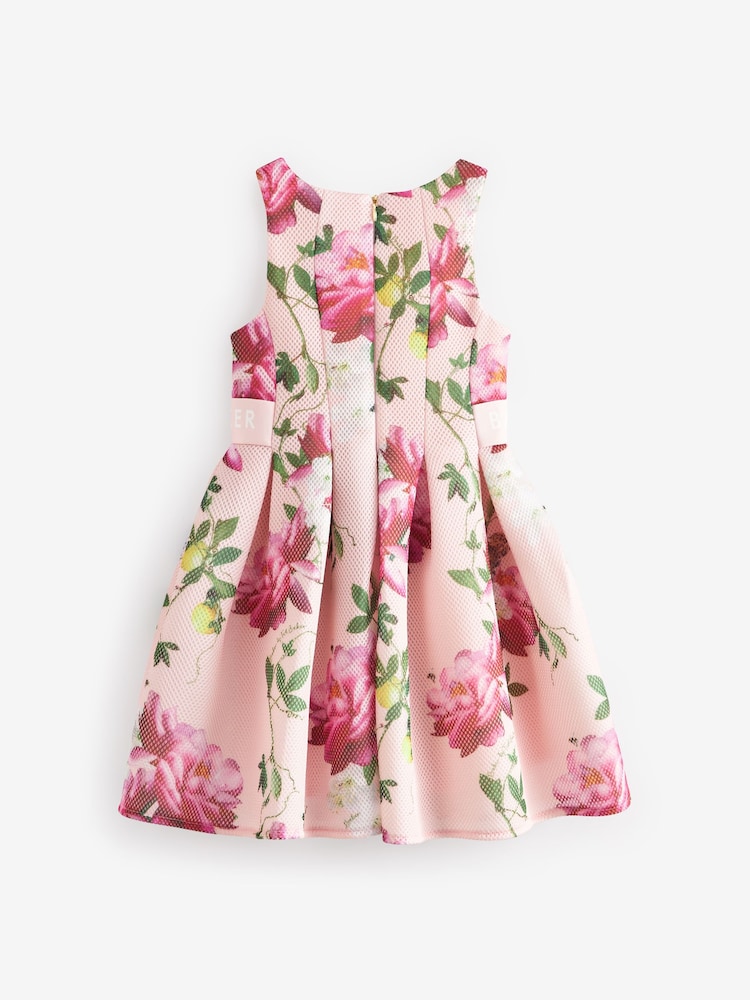 Baker by Ted Baker Floral Airtex Scuba Dress - Image 2 of 5