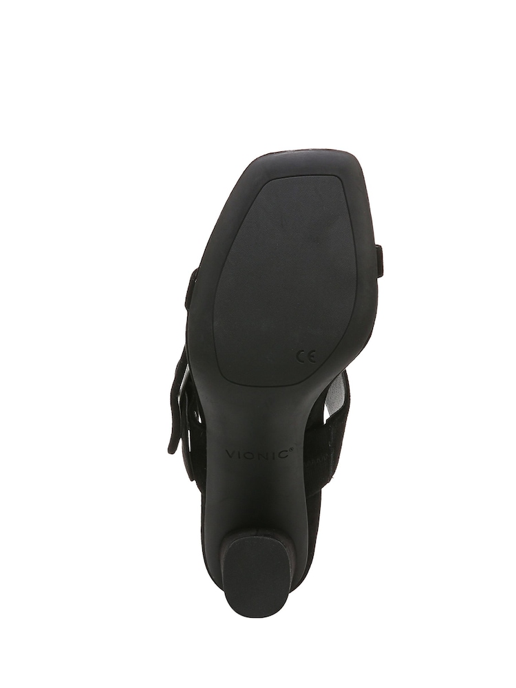 Vionic Suede Brookell Slides - Image 6 of 6 Vionic Suede Brookell Slides - Image 6 of 6