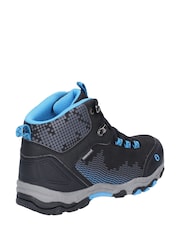 Ducklington Black Lace Up Hiking Waterproof Walking Boots - Image 3 of 4