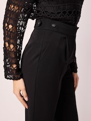 Black Tailored Hourglass Trousers - Image 5 of 7