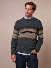 Celtic & Co. Blue Statement Donegal Jumper - Image 1 of 5