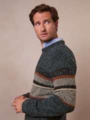 Celtic & Co. Blue Statement Donegal Jumper - Image 3 of 5