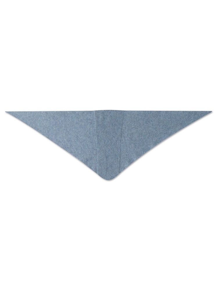 Celtic & Co. Blue Supersoft Triangle Scarf - Image 4 of 4 Celtic & Co. Blue Supersoft Triangle Scarf - Image 4 of 4