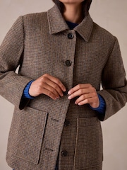 Celtic & Co. Brown Tweed Jacket - Image 2 of 9