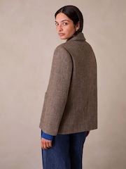 Celtic & Co. Brown Tweed Jacket - Image 3 of 9