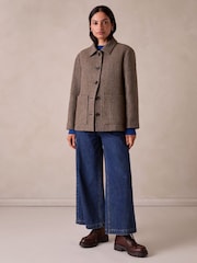 Celtic & Co. Brown Tweed Jacket - Image 4 of 9
