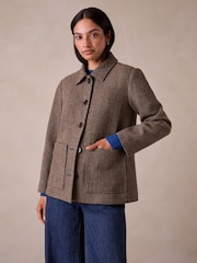 Celtic & Co. Brown Tweed Jacket - Image 5 of 9