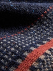 Celtic & Co. Blue Birdseye Statement Donegal Jumper - Image 8 of 8