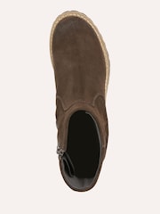 Celtic & Co. Brown Waterproof Suede Ankle Boots - Image 5 of 6