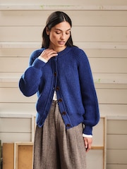 Celtic & Co. British Wool Ribbed Cardigan - Imaginea 1 din 3